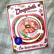 Load image into Gallery viewer, Cosmic Poppy Embroidery Kit