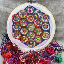 Load image into Gallery viewer, ABC Swirl Embroidery Sampler