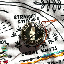 Load image into Gallery viewer, Vintage Thread Label Needle Minders