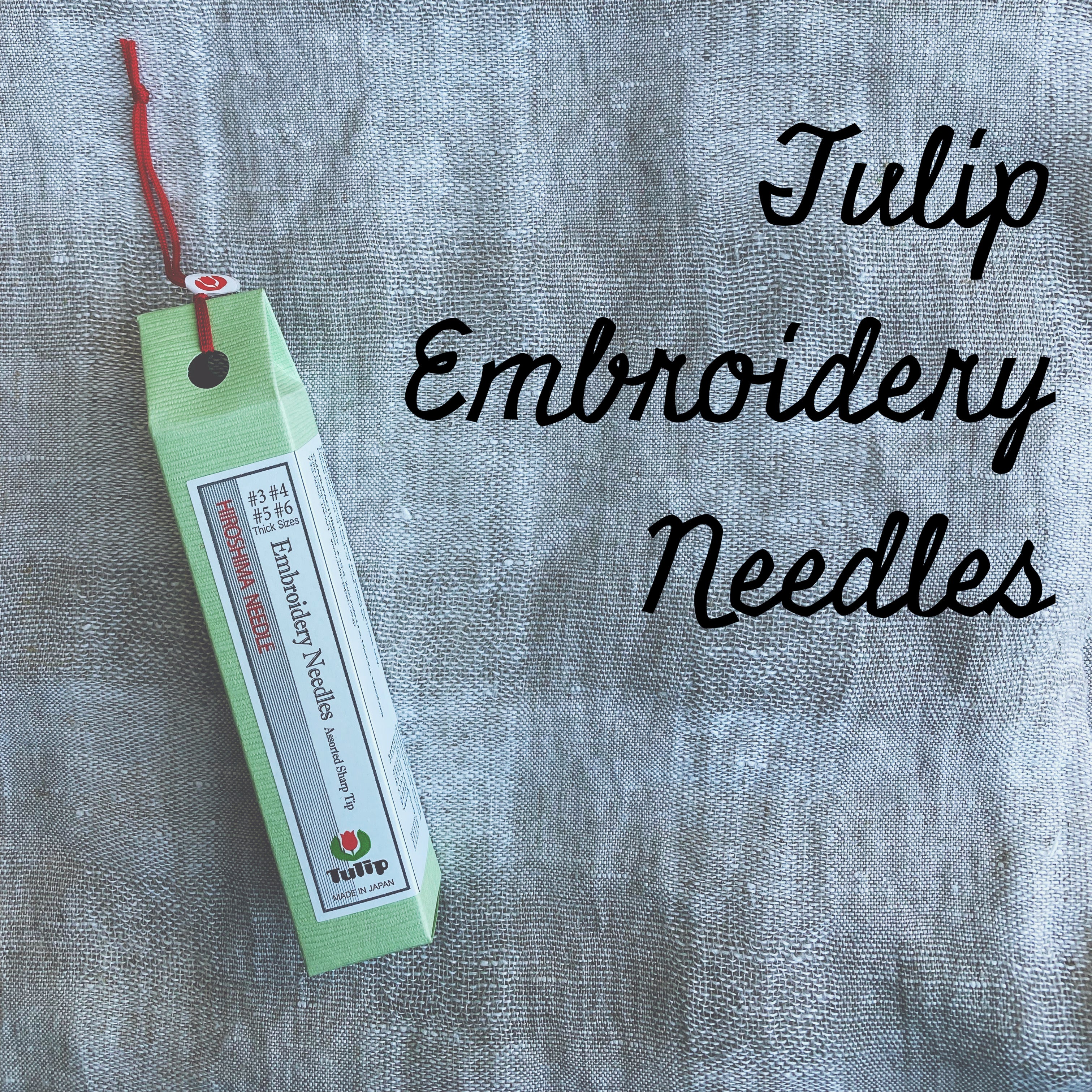 Tulip Thick Embroidery Needles Assorted Sharp Tip
