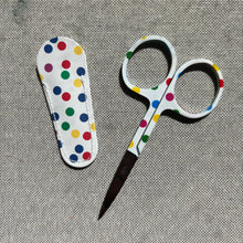 Load image into Gallery viewer, Polka Dot Embroidery Scissors