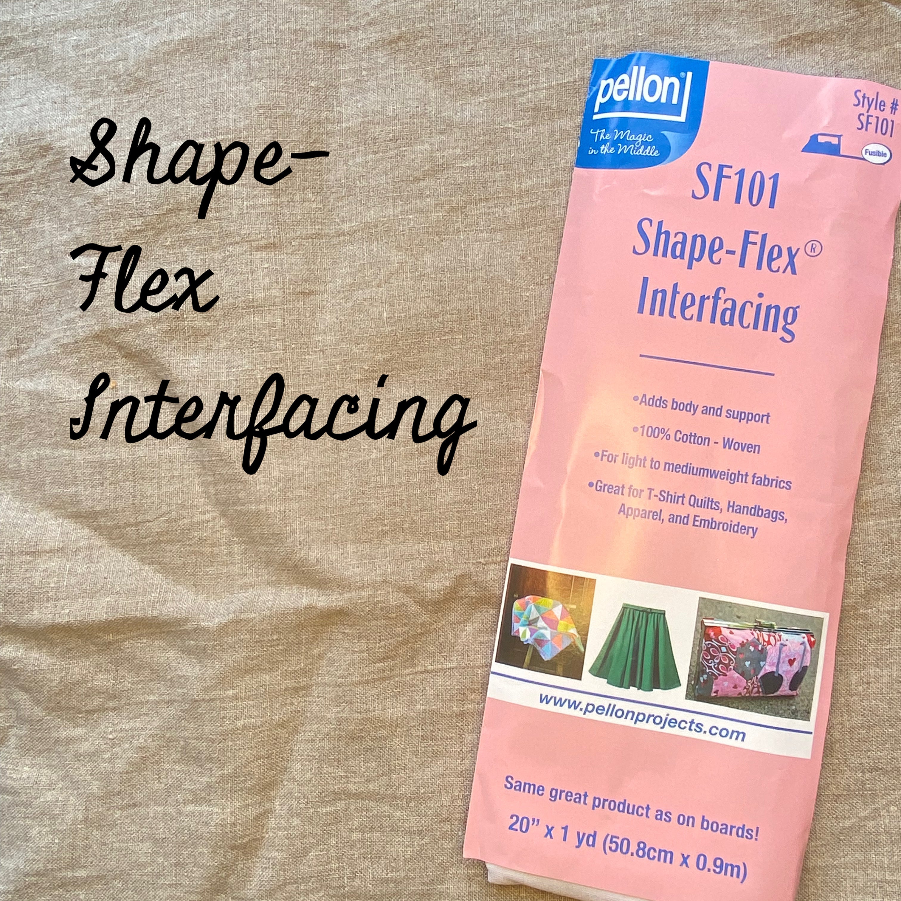 Shape Flex Interfacing Dropclothsamplers Shape flex interfacing dropclothsamplers