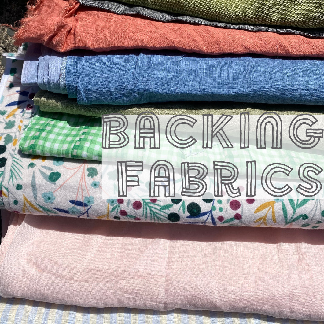 Backing Fabrics