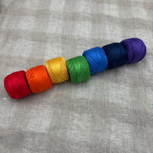 Load image into Gallery viewer, Eleganza ROYGBIV Perle Cotton Set
