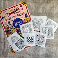 Quilt Squares Stick and Stitch Set