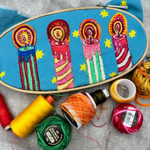Load image into Gallery viewer, DIY Embroidered Candle Ornaments
