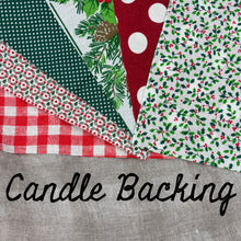 Load image into Gallery viewer, Candle Ornament Backing Fabrics

