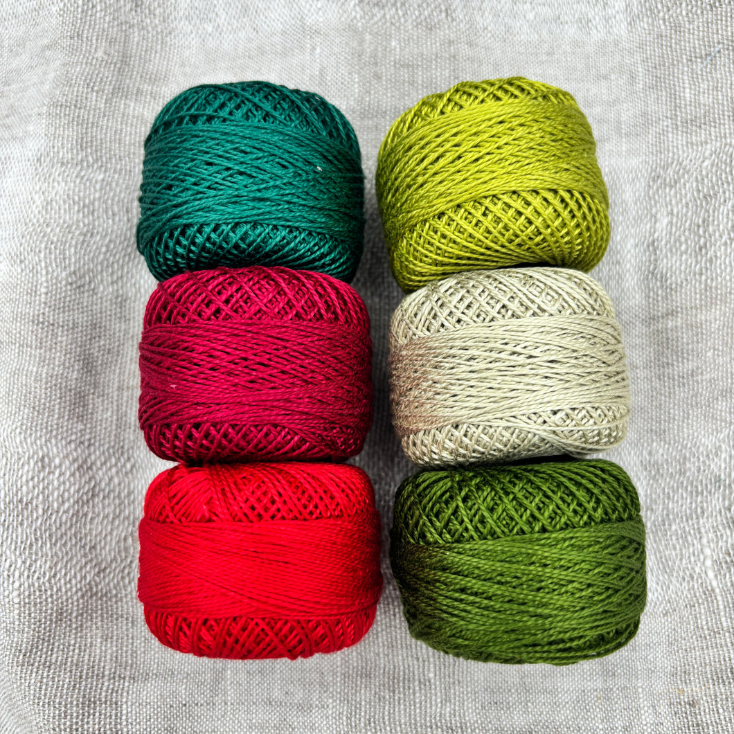 Presencia Christmas Perle Cotton Set