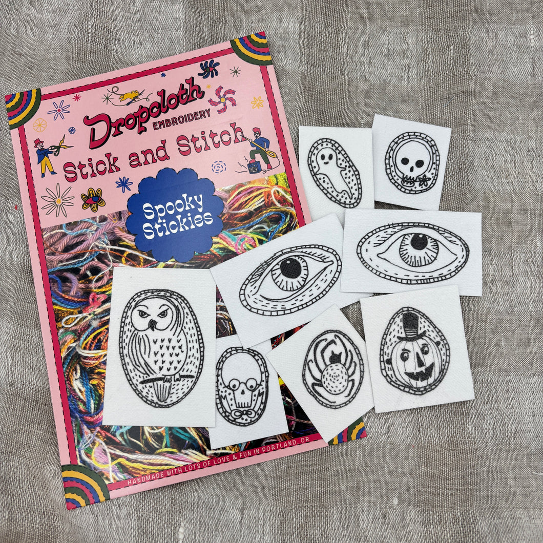 Spooky Stickies Stick and Stitch Set WHOLESALE