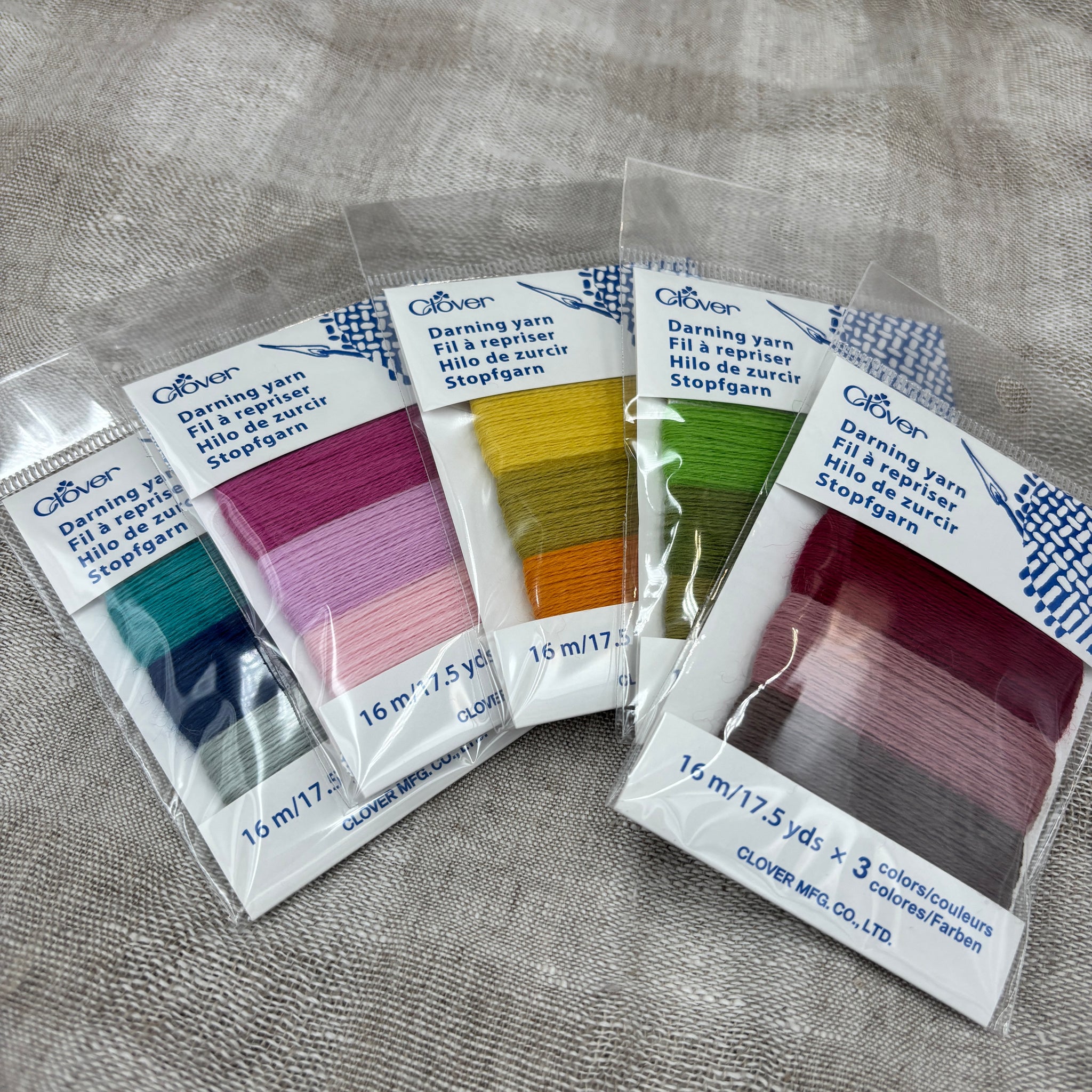 Merino Wool Thread Merino Wool Embroidery/ Mending Threads – dropclothsamplers