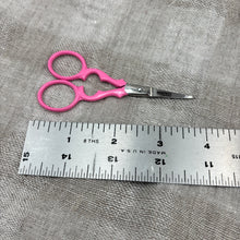 Load image into Gallery viewer, Pink Victorian Embroidery Scissors
