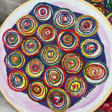 Load image into Gallery viewer, ABC Swirl Embroidery Sampler
