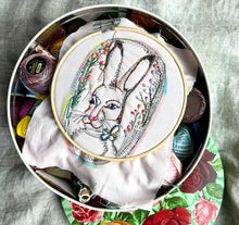 Load image into Gallery viewer, Vintage Inspired Bunny Embroidery Pattern

