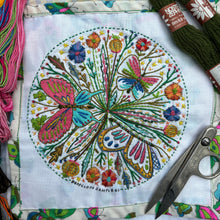 Load image into Gallery viewer, Spring Fling Embroidery Sampler
