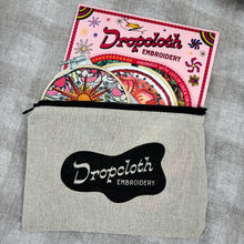 Load image into Gallery viewer, Zippered Embroidery Project Bag
