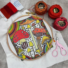 Load image into Gallery viewer, Magic Mushroom Embroidery Pattern

