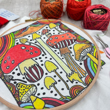 Load image into Gallery viewer, Magic Mushroom Embroidery Pattern
