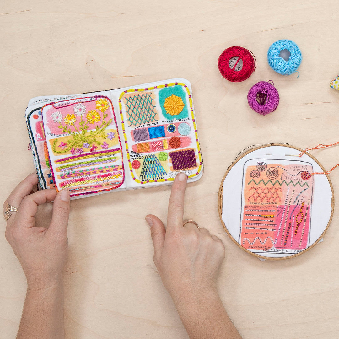 Stitch Samplers Shell Stitch Passport Samplers – dropclothsamplers
