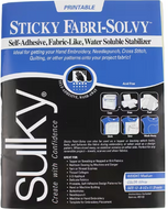 Printable Sticky Stabilizer for Embroidery PDFs