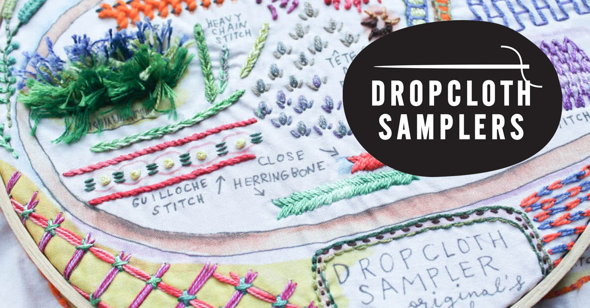 Sampler Cloth Dropcloth Embroidery Samplers – dropclothsamplers