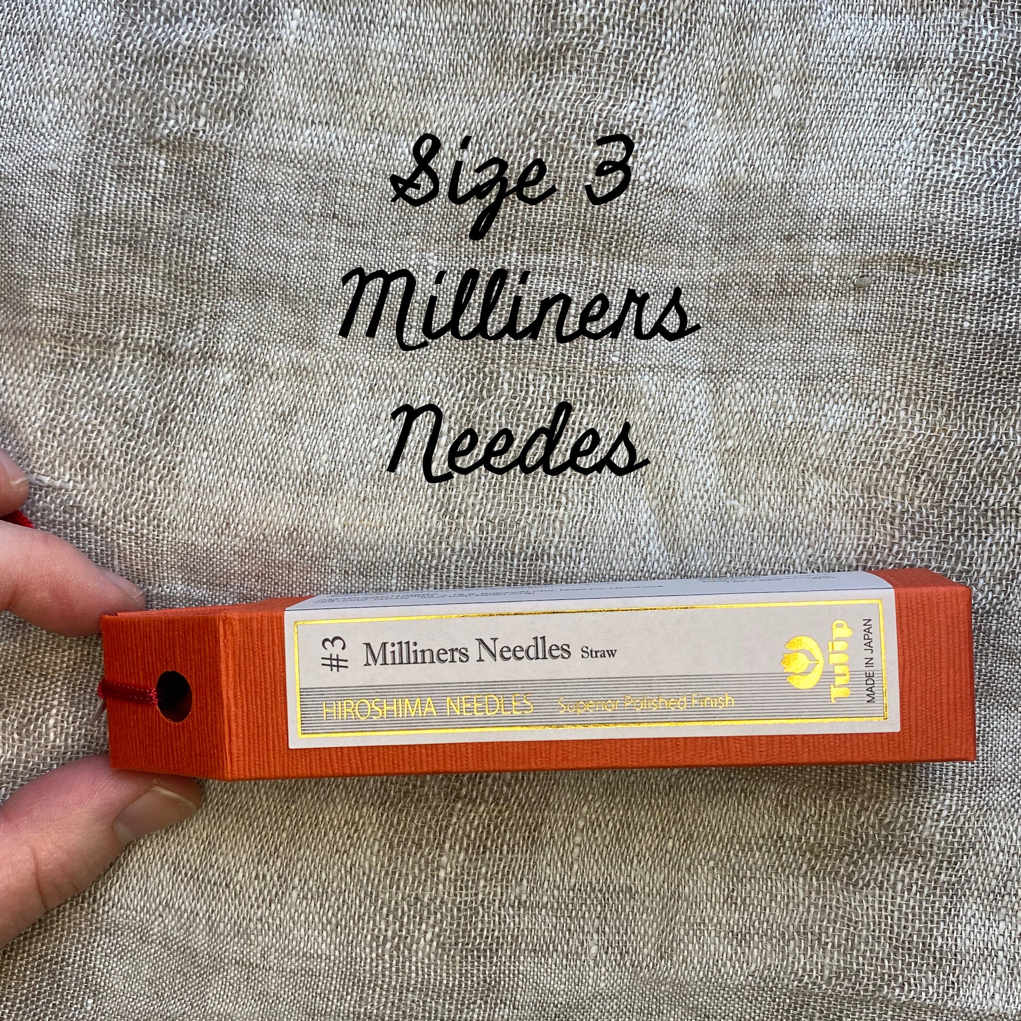 Tulip Hiroshima Needle Milliners Needle
