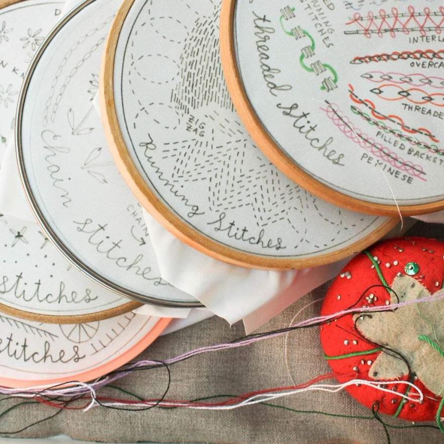 Stitch of the Month Embroidery Subscription