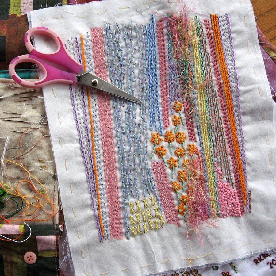 Sampler Cloth Dropcloth Sampler Embroidery Kit – dropclothsamplers