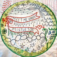 Dropcloth Samplers design: Mistletoe-Limited Edition