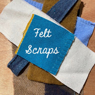 Felted Wool Scraps Bundle