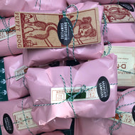 Image of Dropcloth Samplers embroidery thread Grab bags contents. No two are alike! You'll receive at least 6 colors in an assortment of vintage embroidery floss, hand dyed threads, wool crewel thread, metallics, perle cotton and more..