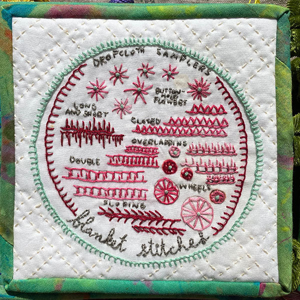 Blank Embroidery Calendar Pattern 365 Days of Stitching Monthly
